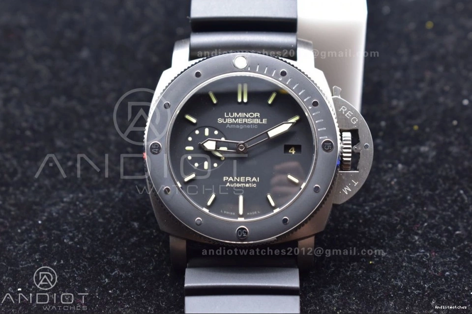 PAM389 P.9000 Best 1:1 Edition 1003 BestValue V VSF Clone Rubber on O Strap Black Super 1018